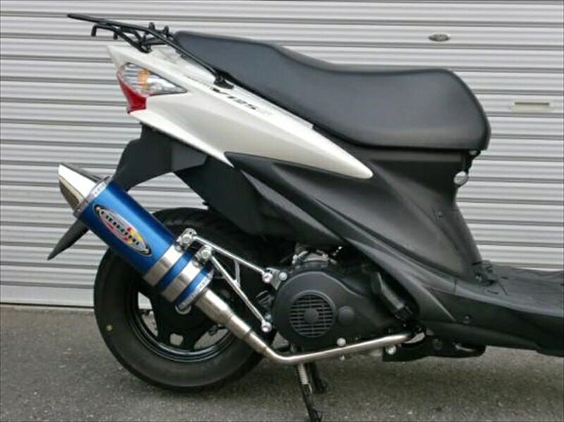 マフラー ベリアル ベリアル メタルHBスティンガーグリード BLU アドレスV125 S08-12-03 4547567445678 取寄品｜バイク・バイク用品はとやグループ