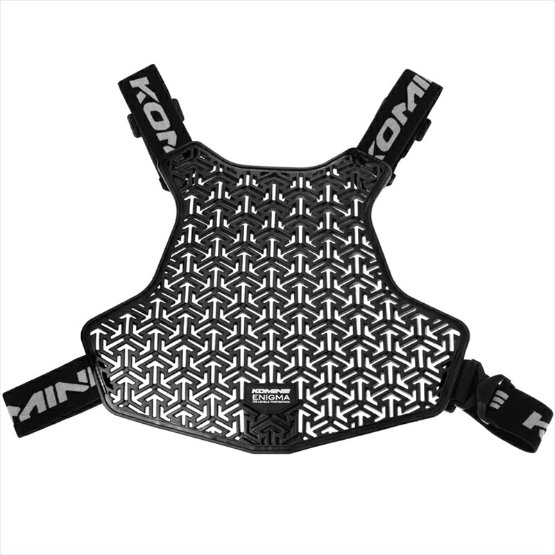 【5日前後で発送】 ウェア コミネ SK-850 ENIGMA CE2 AT CHEST GUARD ブラック 04-850 4582611226834 取寄品
