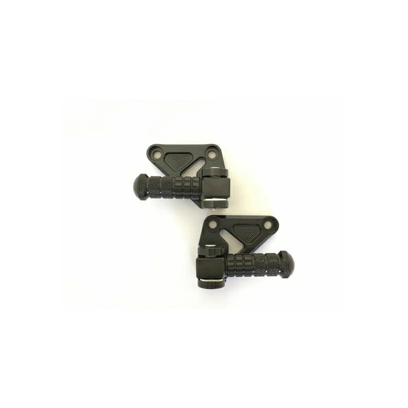 バイクパーツ ステップ ケイファクトリー タンデムステップキット スーパーブラック 103VZAP003R 4582215510896