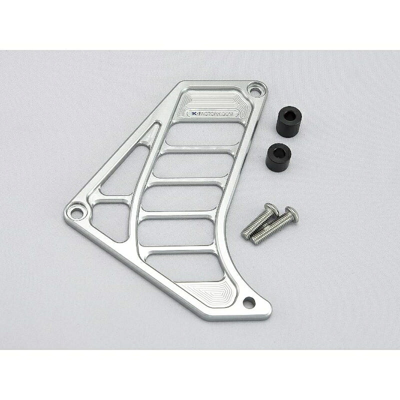 バイクパーツ 駆動系ケイファクトリー フロントスプロケットカバー メタリックSLV 506FZAQ023N 4582215516119|バイク・バイク用品はとやグループ