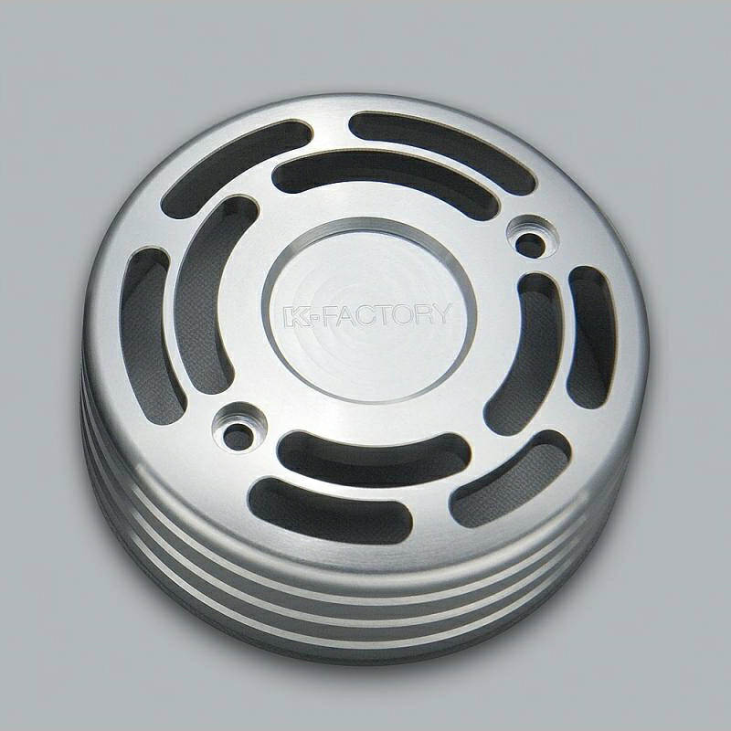 バイクパーツ ケイファクトリー ジェネレーターカバーTYPE-2 ポリッシュ 111IZBP002L 4582215600870
