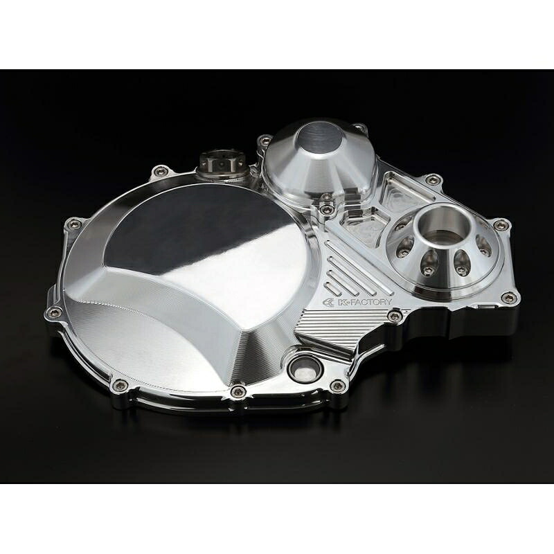 バイクパーツ 駆動系ケイファクトリー クラッチカバー POL TYPE-2 000IZDP008L 4582215604106|バイク・バイク用品はとやグループ