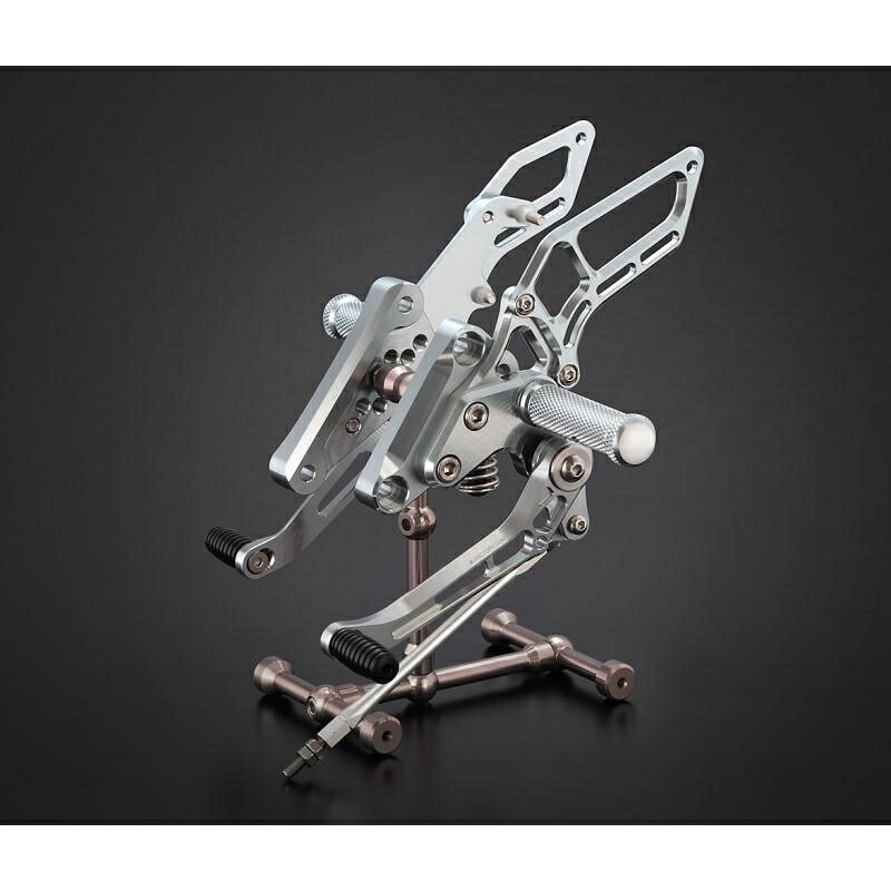 バイクパーツ K FACTORY(ケイファクトリー) ライディングステップ メタリックシルバー 001MZBR103N 4582215605981 CB1300SF 03-12/SB 08-12