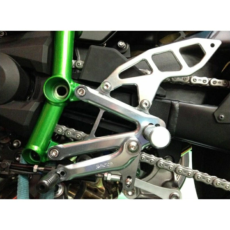 バイクパーツ ステップ ケイファクトリー ライディングステップ メタリックシルバー 172MZBR107N 4582215606605