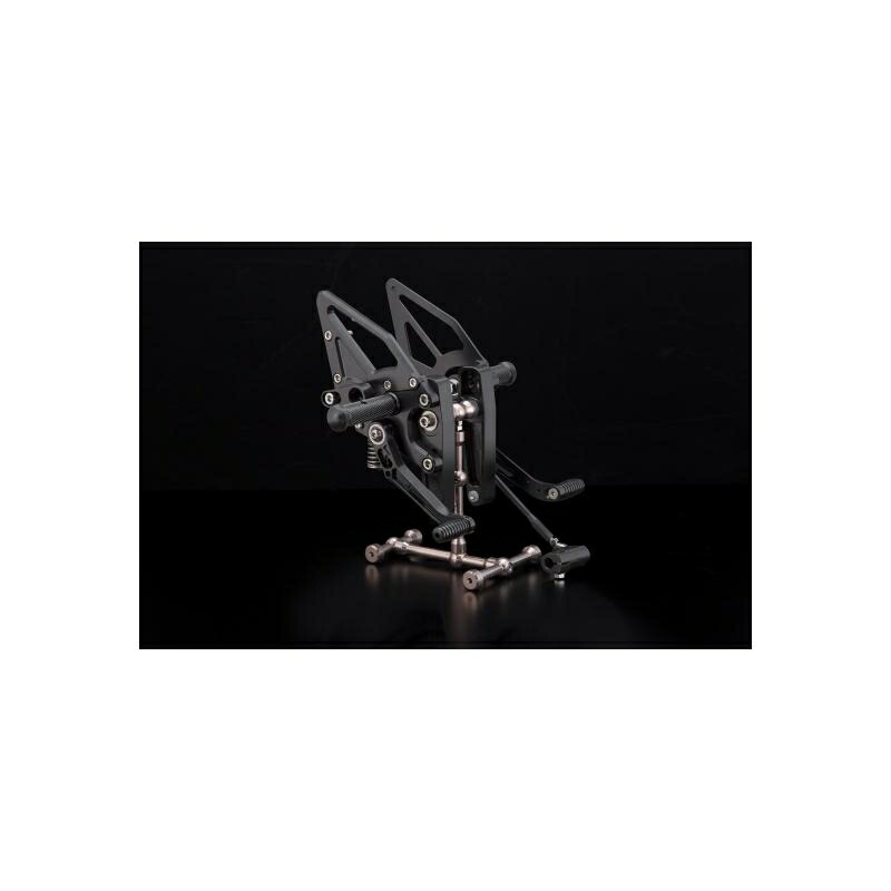バイクパーツ K FACTORY(ケイファクトリー) ライディングステップ スーパーブラック 071MZBR122R 4582215609583 GROM 16-20レース用