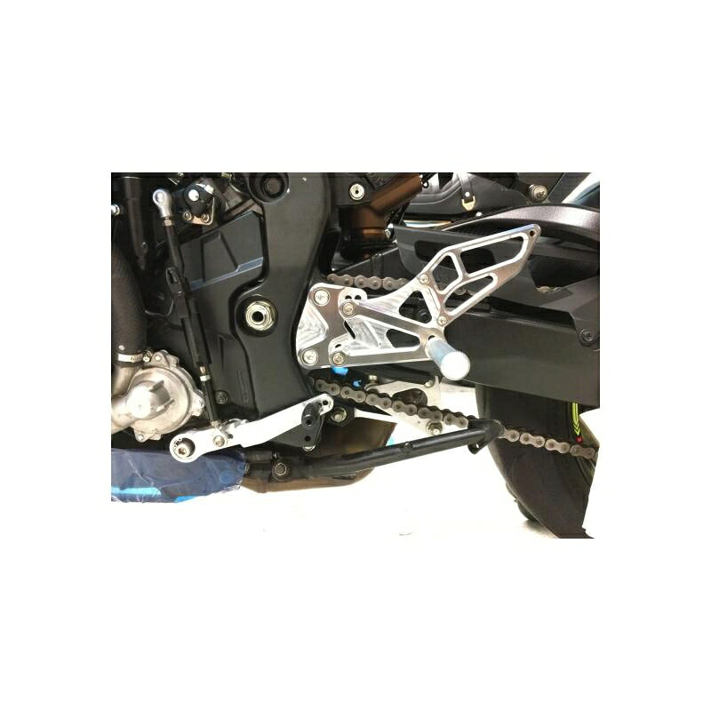 バイクパーツ ステップ ケイファクトリー ライディングステップ メタリックシルバー 257MZBR139N 4582215617298