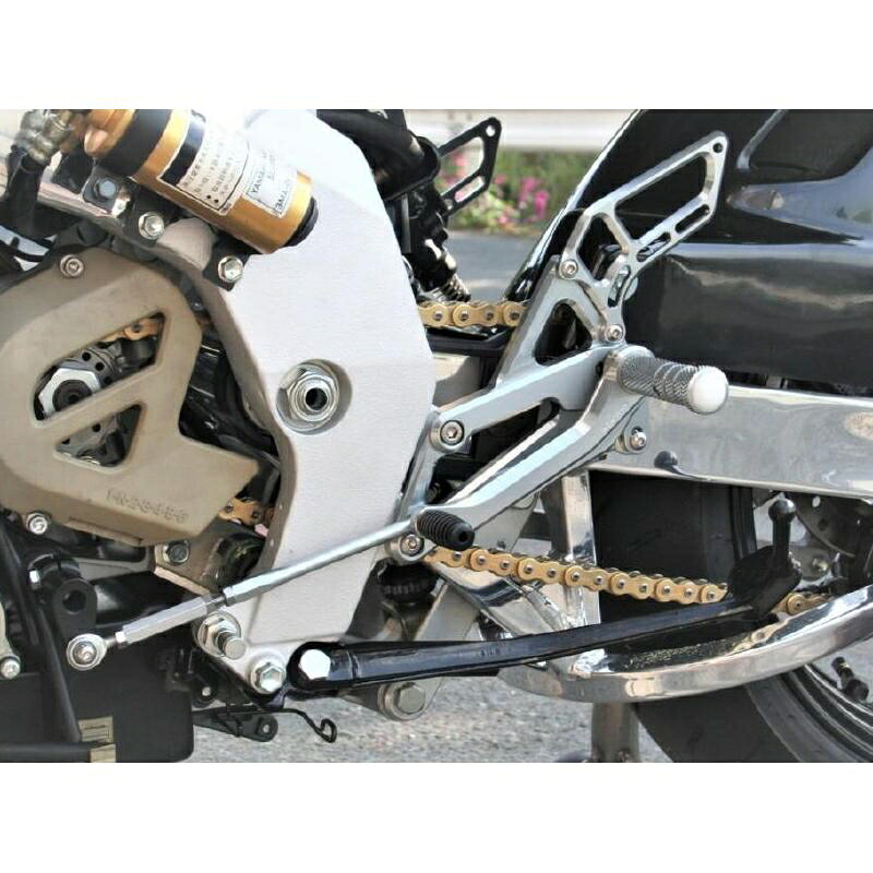 バイクパーツ ステップ ケイファクトリー ライディングステップ メタリックシルバー 343MZBR142N 4582215622162