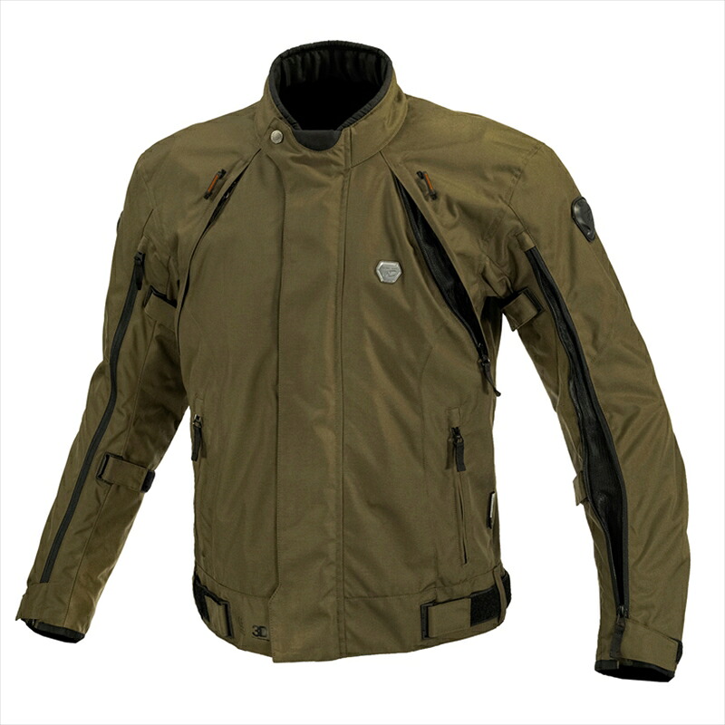 ウェア コミネ JK-5994 FULL YEAR S-ジャケット Olive L 07-5994 4582611225073 取寄品｜バイク・バイク用品はとやグループ