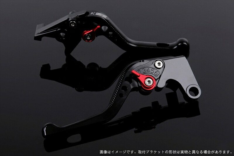 ハンドル エスエスケイ スピードラ アジャストレバー 3Dショート グリーン/レッド GSX250R Vストローム250 RGV250γ VJ23A SU0405449-RD 4589995523238 取寄品｜バイク・バイク用品はとやグループ