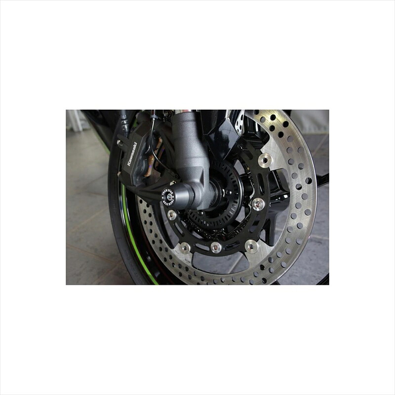 バイクパーツ 外装トリックスター フロントアクスルスライダー ブラックAAX-034 4573269990048Ninja ZX-25R|バイク・バイク用品はとやグループ