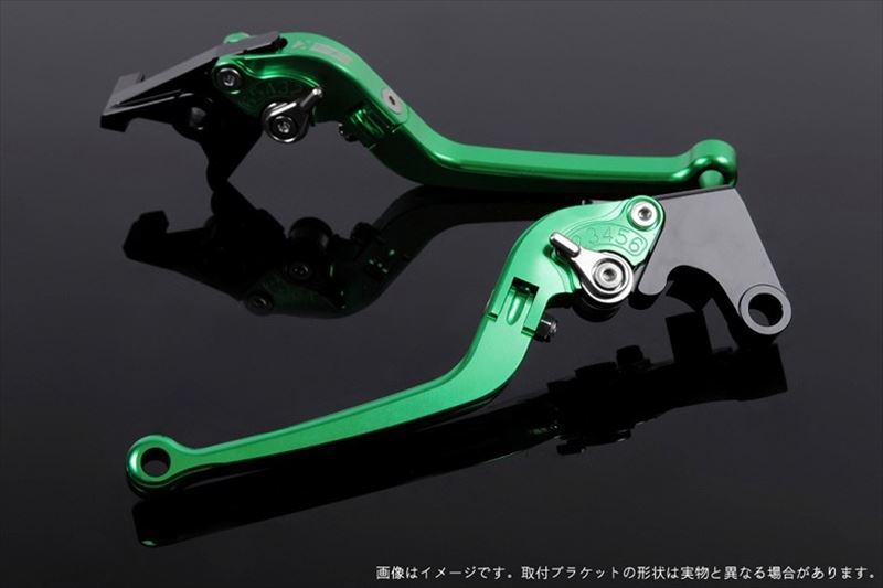 ハンドル エスエスケイ スピードラ アジャストレバー スタンダード可倒式 グリーン/シルバー 1400GTR/CONCOURS14 07-16 ZZR1400 06-11 KA0402963-SR 4589995410309 取寄品|バイク・バイク用品はとやグループ