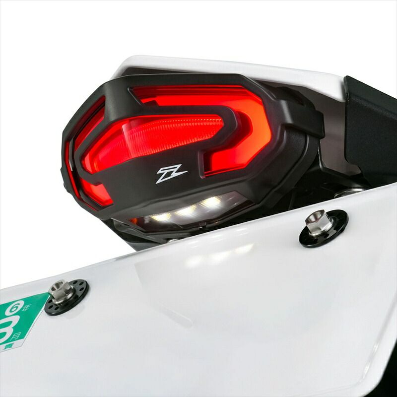 バイクパーツ 電装系 ZETA(ジータ) LEDラインテールホルダーキット RED F5957 4547836517075