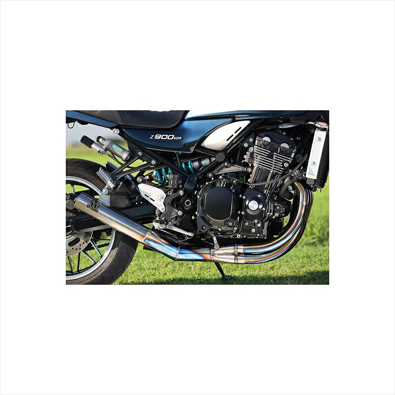 バイクパーツ マフラースペシャルパーツタダオ POWER BOX FULL4in1 チタンブルーZ9R-PB-23 4571117960007Z900RS 8BL-ZR900K 23-｜バイク・バイク用品はとやグループ