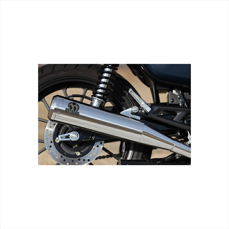 バイクパーツ マフラー スペシャルパーツタダオ パワーボックスサイレンサー GB3-PB-23 4571117960229 GB350 23- 8BL-NC59