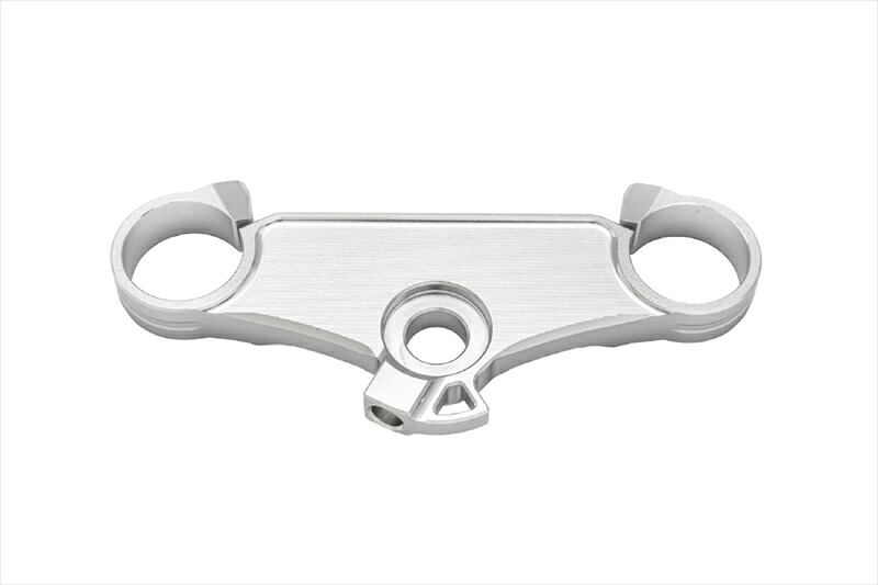 バイクパーツ ハンドル MORIWAKI ENGINEERING(モリワキエンジニアリング) トップブリッジ SILVER 05330-201R8-00 4527350154666