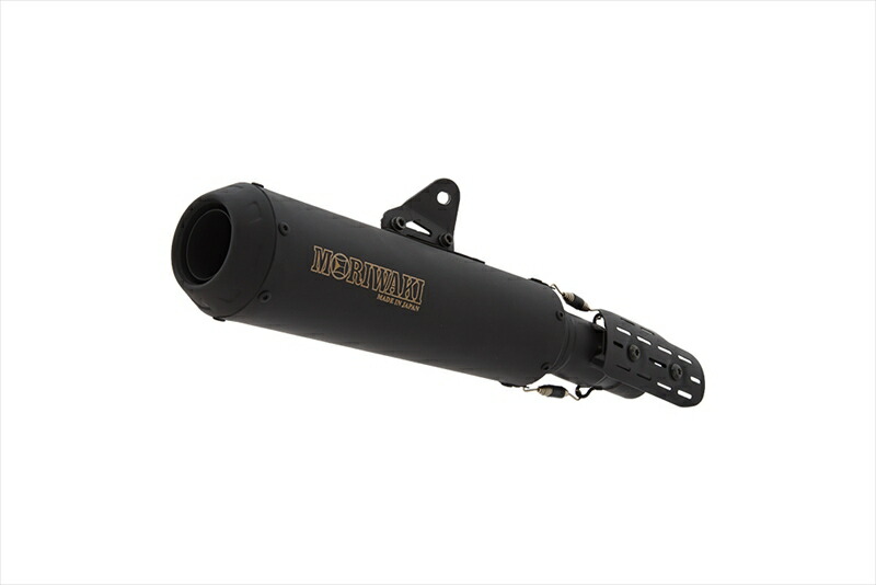 【5日前後で発送】バイクパーツ マフラー MORIWAKI ENGINEERING(モリワキエンジニアリング) S/O SHORT MEGAPHONE BLACK 01810-HG1Y1-00 4527350166744