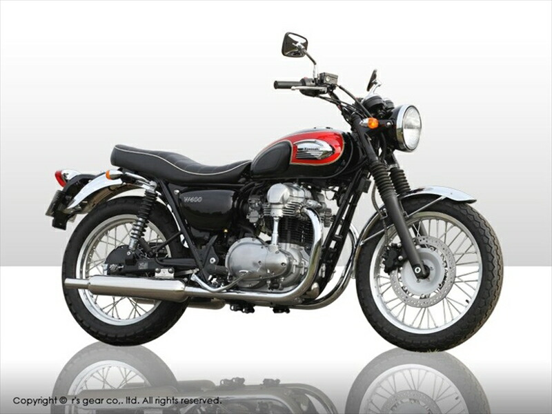 カワサキ　w650 w400 社外　マフラー　フルエキ 楽天市場】Motor Rock モーターロック STDメガホン ロング 新型