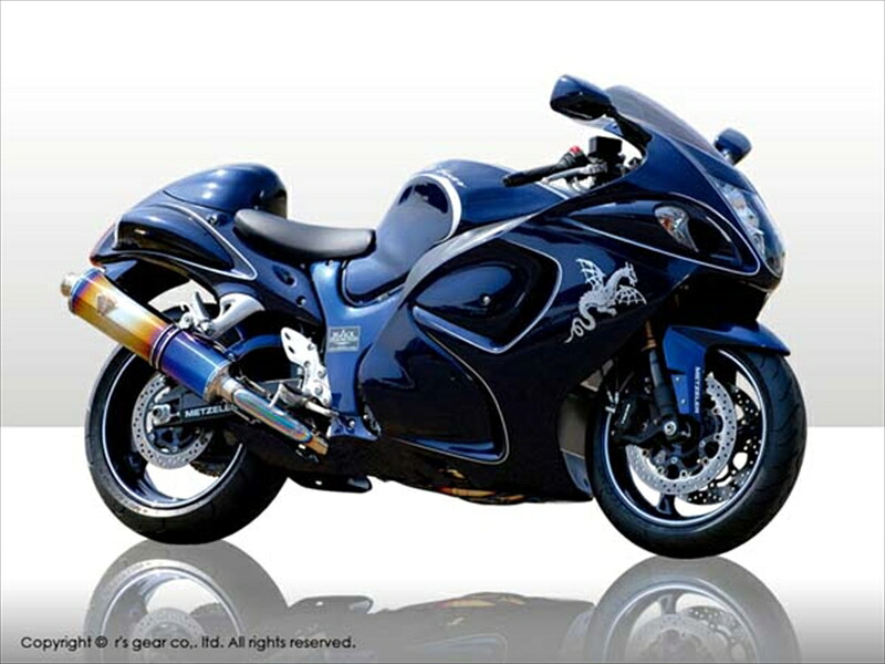 マフラー アールズギア アールズギア ワイバン シングル クロスオーバルTI GSX1300R HAYABUSA 08-18 WS07-01XT 4582329786453 取寄品｜バイク・バイク用品はとやグループ