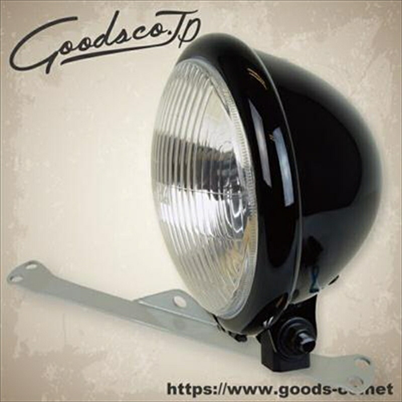 バイクパーツGOODS(グッズ) 5-3/4 ベイツライトキット ブラック66-84158SR4550646086525|バイク・バイク用品はとやグループ