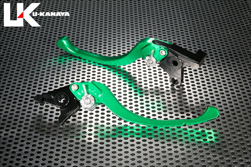 バイクパーツ ハンドル ユーカナヤ レバーセット ツーリング GN/BK YA043-143-0807 4550646093219 XSR900 22 (RN80J)