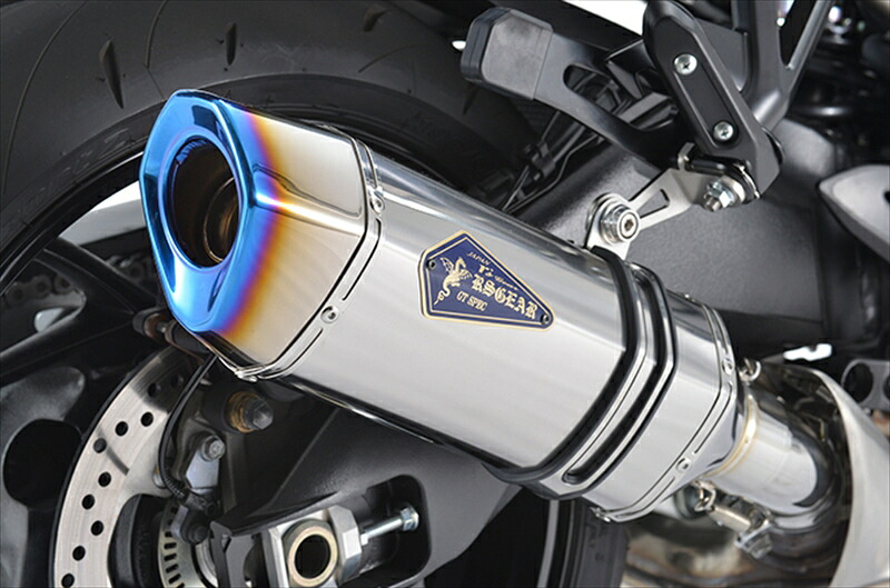 バイクパーツ 4ストスリップオン ボルトオンマフラー マフラーアールズギア GTスペック S/O チタン GSX-S1000GT 22-GS19-T3ST 4582361070251｜バイク・バイク用品はとやグループ