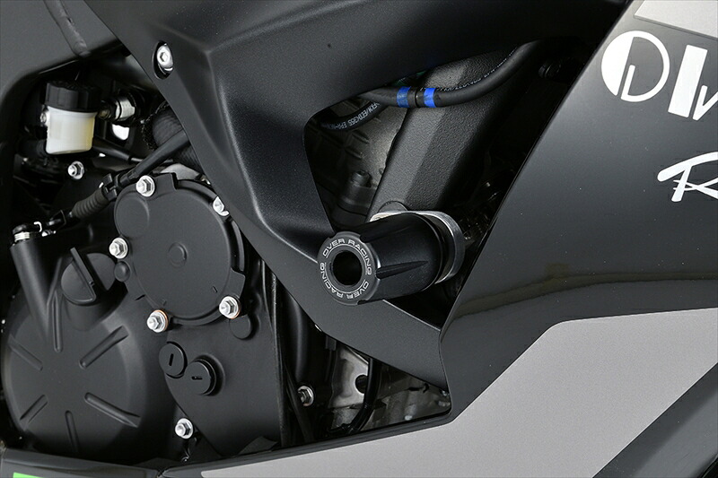バイクパーツOVER RACING(オーバーレーシング) フレームスライダー BLK59-77-01B4539770128899|バイク・バイク用品はとやグループ