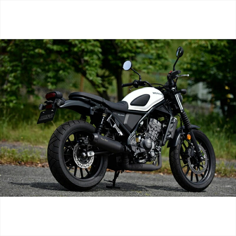 バイクパーツ マフラー ビームスモーターカンパニー パワーヘッダー RS マットブラック G1020-25-000 4582285349273 CL250 8BK-MC57