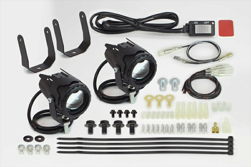 バイクパーツ 電装系SP TAKEGAWA(スペシャルパーツタケガワ) LEDフォグランプキット カットライン/15W 2個入 05-08-06244514162843703｜バイク・バイク用品はとやグループ