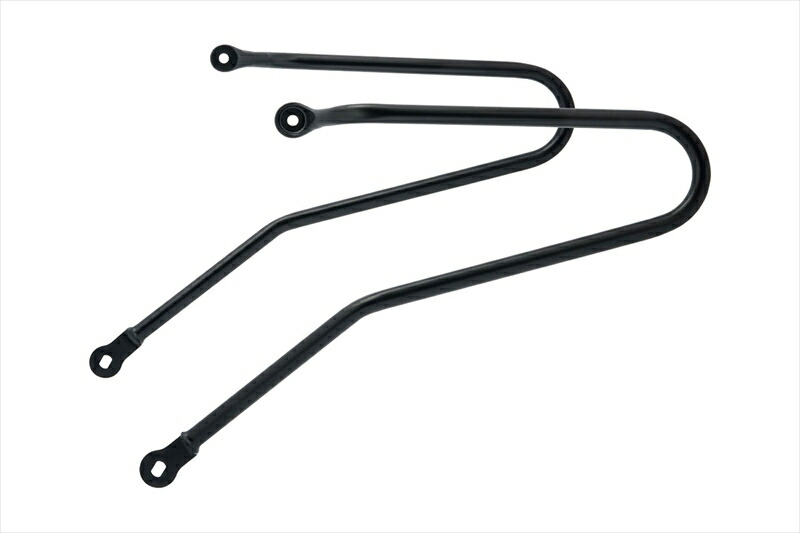 【5日前後で発送】バイクパーツMOTONE CUSTOMS(モートーン) サドルバッグサポート 左右 ブラックMCB0024550255825812|バイク・バイク用品はとやグループ