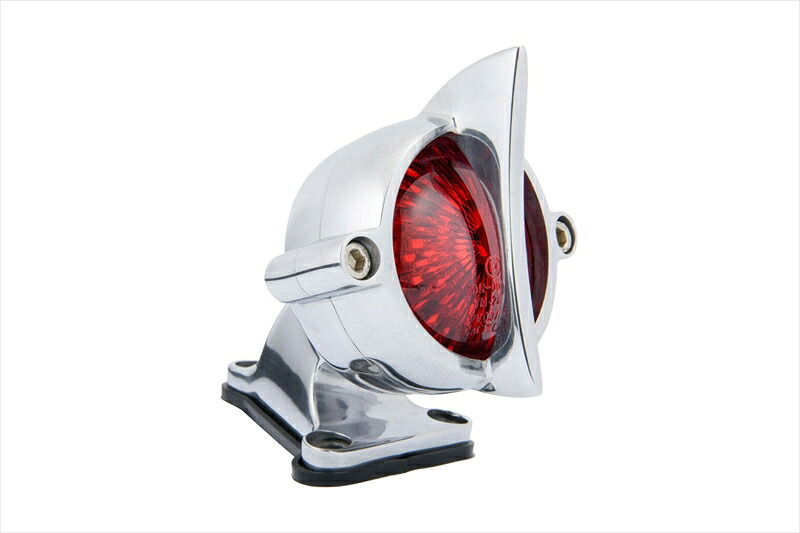 バイクパーツMOTONE CUSTOMS(モートーン) LEDテールライト CUDA ポリッシュ マウント付キMEL053+MEL0134550255833169|バイク・バイク用品はとやグループ