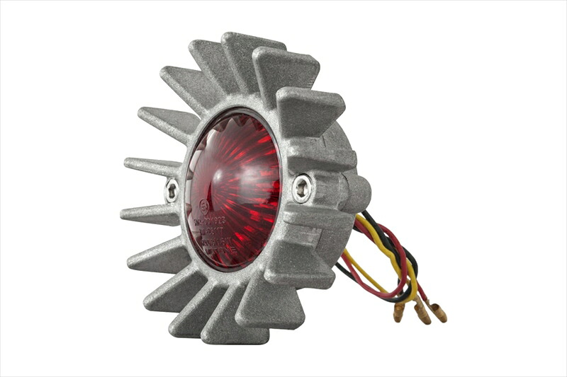 バイクパーツ MOTONE CUSTOMS(モートーン) LEDテールライト BIG FIN ブラスト MEL001 4550255833244