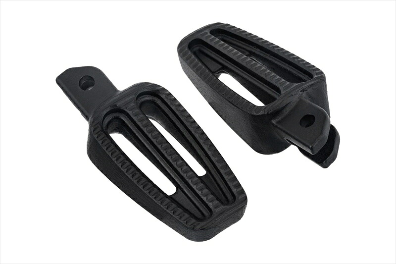 バイクパーツ MOTONE CUSTOMS(モートーン) フットレスト フロント用 ブラック MMU501 4550255833473 9,354円