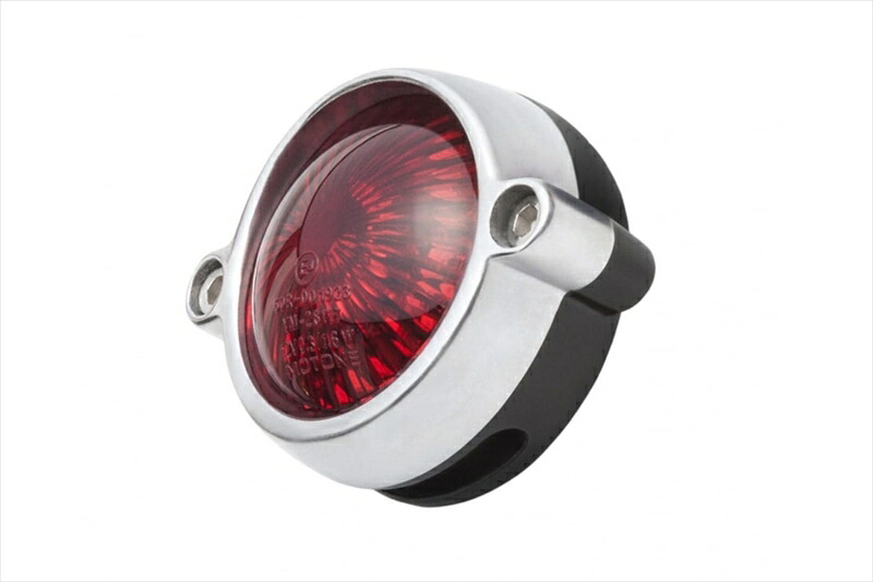 バイクパーツ MOTONE CUSTOMS(モートーン) LEDテールライト ELDORADO ブラック/ポリッシュ MEL006 4550255979867 6,495円