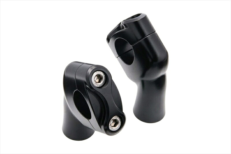 バイクパーツ MOTONE CUSTOMS(モートーン) ハンドルライザー 22mm ブラック MTE040 4550255826598