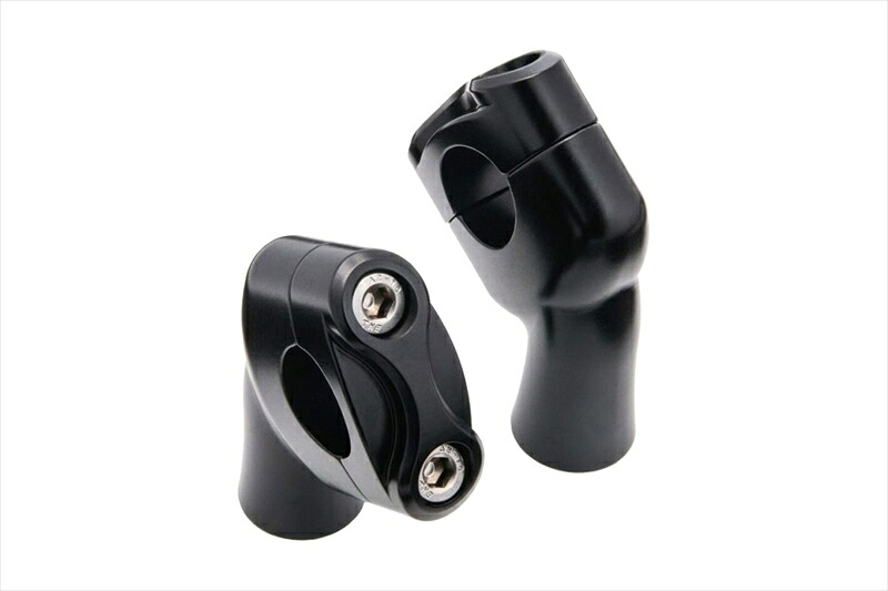 バイクパーツMOTONE CUSTOMS(モートーン) ハンドルライザー 25.4mm ブラックMTE087+MTE0694550255828318｜バイク・バイク用品はとやグループ 19,721円