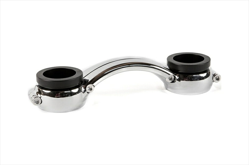 バイクパーツMOTONE CUSTOMS(モートーン) フォークブレース アルミビレット クロームMTE084.B4550255833749｜バイク・バイク用品はとやグループ