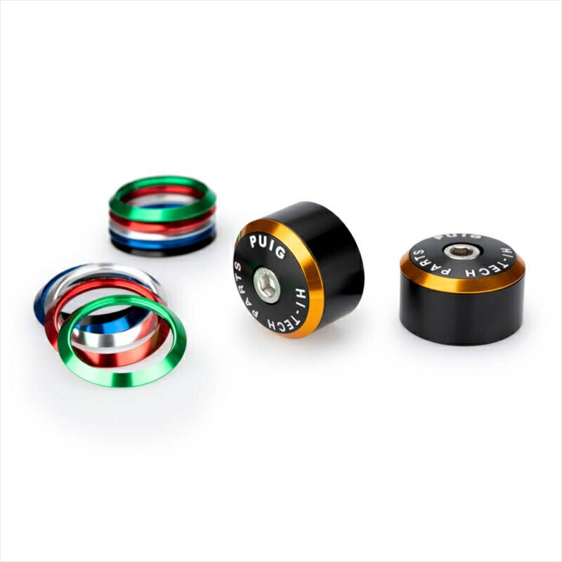 バイクパーツ ハンドル プーチ バーエンド Balance 21455N 4571415048070 ブラック PUIG製 オリジナルハンドル用