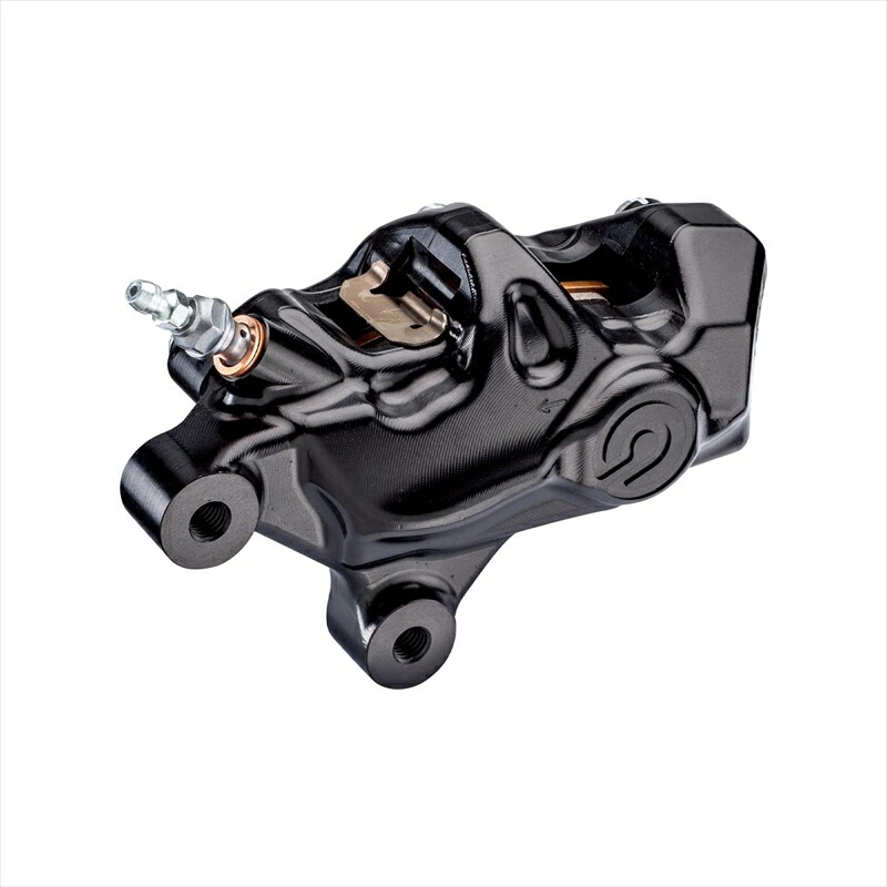 バイクパーツ ブレンボ 484 logonero アキシャル CNC 4P キャリパー ブラックアルマイト ブラックロゴ 左 120.B814.69 4548664841677 φ32 取付ピッチ:69.1mm HD用