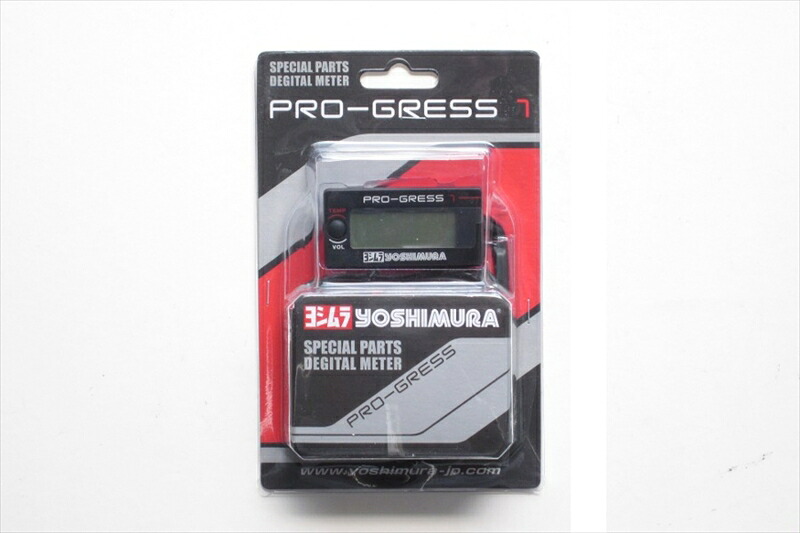バイクパーツ 電装系 ヨシムラ PRO-GRESS1 テンプ・ボルトメーター 419-P01-0100 4560297554632