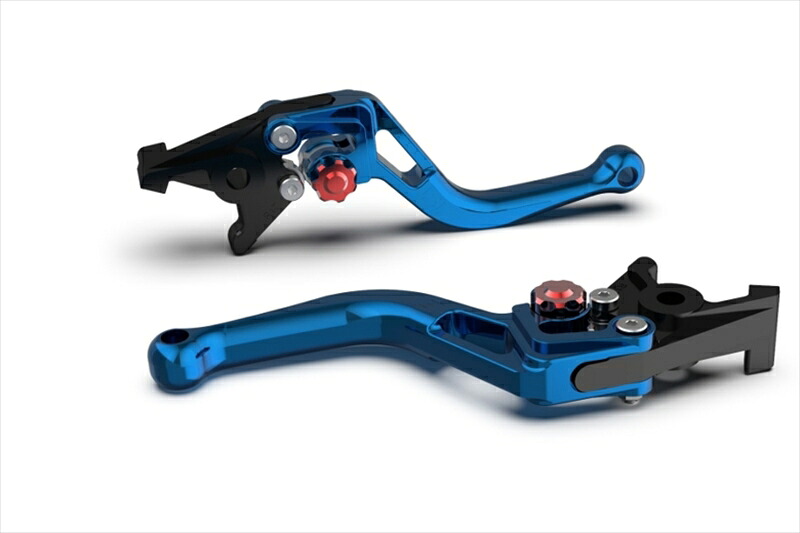 バイクパーツ ハンドル エルエスエル BOWショートレバー ブルー/レッド RSV 1000Mille/R 00-02 Tuono/Factory 02-03 M900ie99-02 200BSR13BLRT 4550646110107