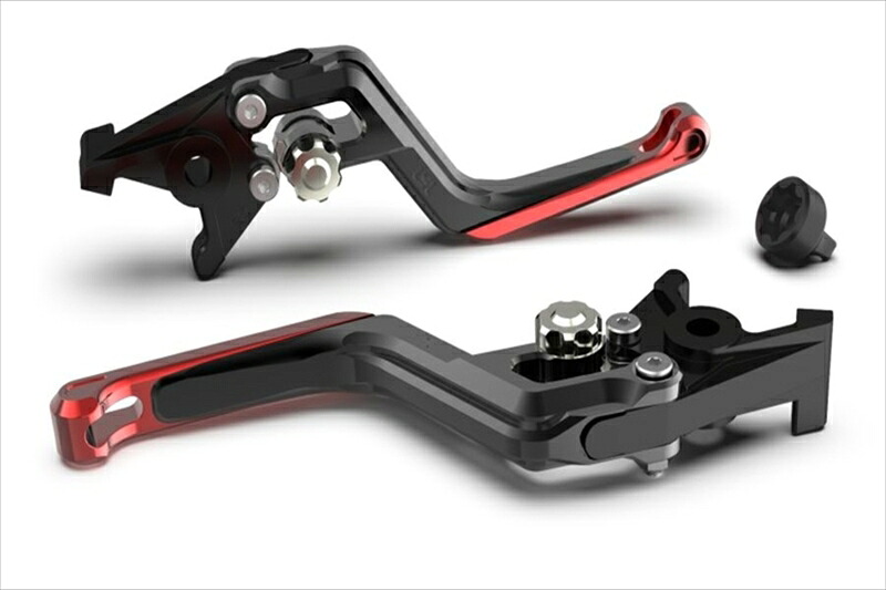 バイクパーツ ハンドルエルエスエル ERGレバー BK/シルバ/レッド RSV 1000Mille/R 00-02 Tuono/Factory 02-03 M900ie99-02200ER13SWSIRT 4550646112705｜バイク・バイク用品はとやグループ