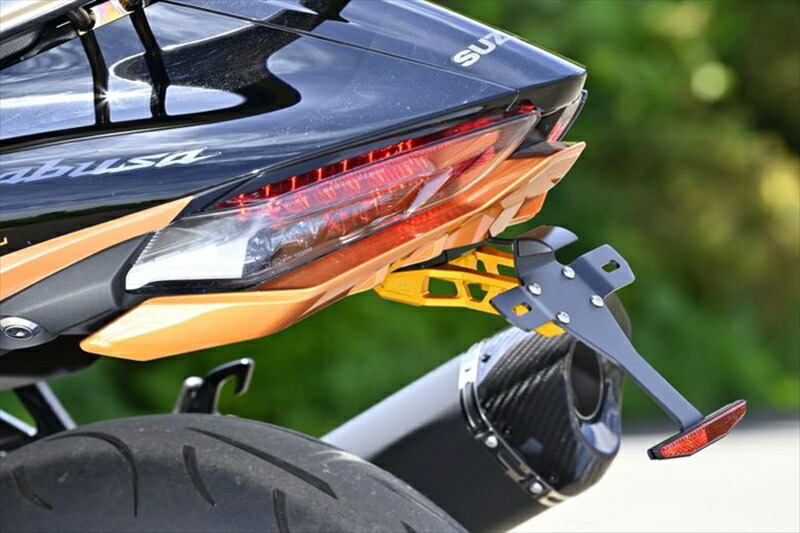 バイクパーツ 外装ストライカー アルミビレッドフェンダーレスキット ゴールド Hayabusa 22- 8BL-EJ11A SS-FL159GD 4580363935721｜バイク・バイク用品はとやグループ