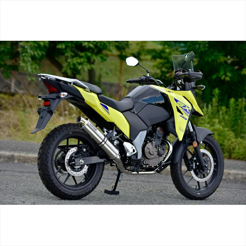 バイクパーツ マフラー ビームスモーターカンパニー R-EVO ステンレスサイレンサー政府認証 G349-53-S6J 4582285349389 V-STROM250SX 23 8BK-EL11L