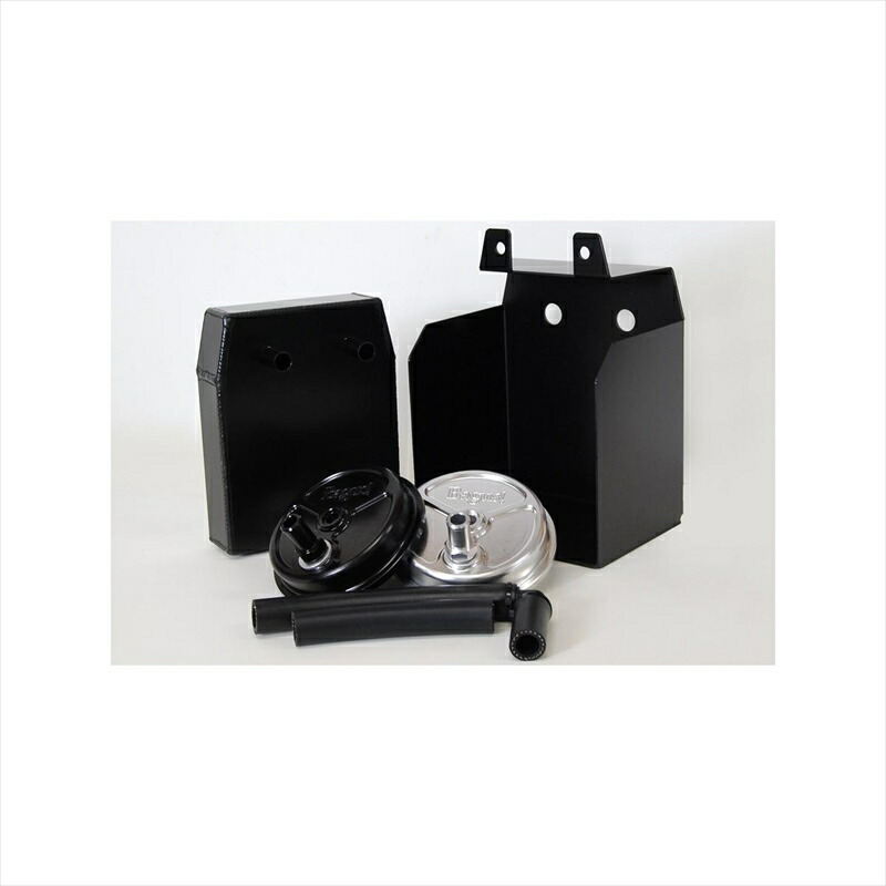バイクパーツ 外装 バグースモーターサイクル キャッチタンク＆小物入セットBLK BG-OCTBCBP04BKSL 4550255507114 /SLVブリーザープレート付ZEPHYRχ
