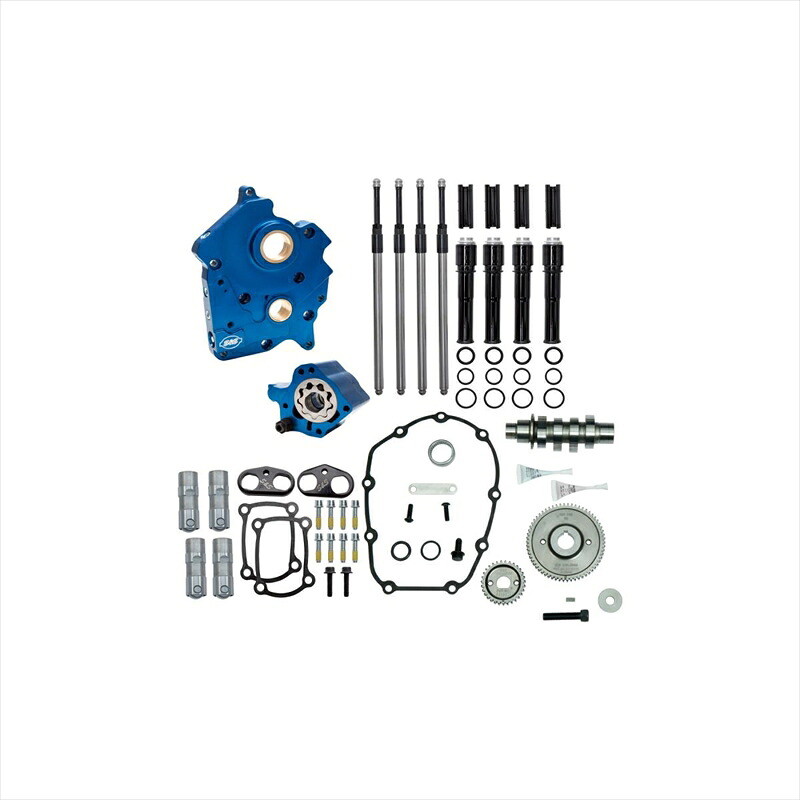 バイクパーツ エスアンドエスサイクル S＆S 465Gカムチェストキット BLK M8 エンジン OilCooled 17-21 310-1013A 4550255342807