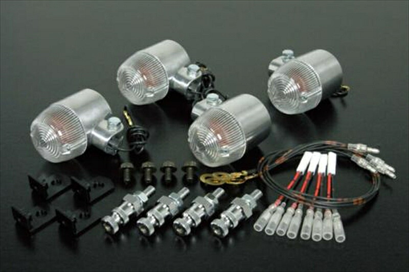 バイクパーツ 電装系SP TAKEGAWA(スペシャルパーツタケガワ) 丸型Mアルミウインカーキット 05-08-05564514162802632|バイク・バイク用品はとやグループ