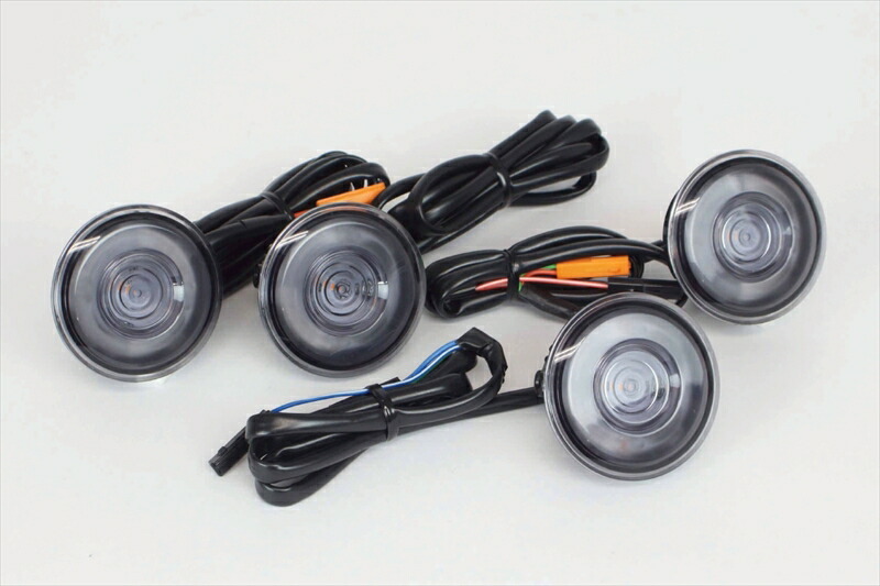 バイクパーツ 電装系 SP TAKEGAWA(スペシャルパーツタケガワ) LEDウインカーユニット スモークレンズ 05-08-0602 4514162806333