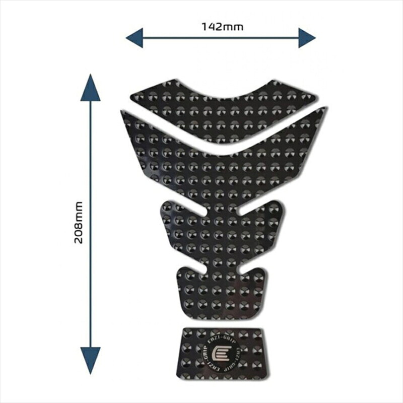 バイクパーツ 外装 アールアンドジー Eazi-Grip Tank Grips:EVO:BLACK COLOR RG-EVOCENTREPADGBL 4580779597155 Centre Tank Pads in Black - Design G Design G