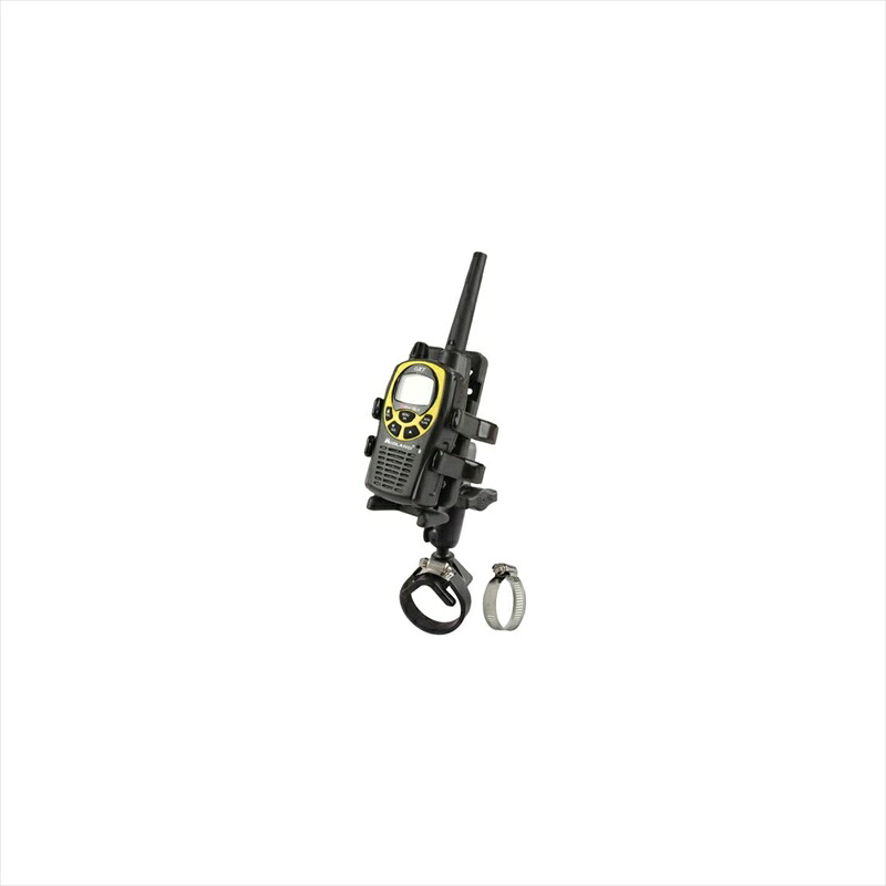バイクパーツ RAM MOUNTS(ラムマウント) フィンガーグリップ＆ベルトクランプベースセット 標準アーム φ25.4-53.3mm対応 1インチボール RAM-B-108-UN4 4550255902810 RAM-B-108-UN4