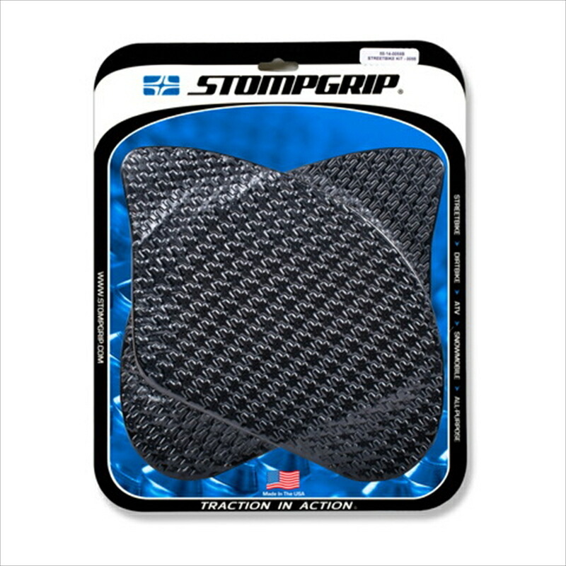 バイクパーツ STOMPGRIP(ストンプグリップ) トラクションパッドタンクキット ブラック 55-14-0055B 4550255469665